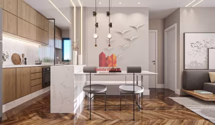 Apartamento com 2 quartos à venda na Rua Itatiaia, 200, Portão, Curitiba, 53 m2 por R$ 524.000