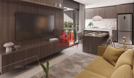 Apartamento com 2 quartos à venda na Rua Canadá, 1574, Bacacheri, Curitiba, 55 m2 por R$ 546.290