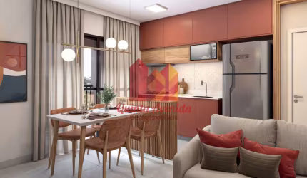 Apartamento com 2 quartos à venda na Tibúrcio Gomes de Oliveira, 304, Atuba, Curitiba, 44 m2 por R$ 302.536
