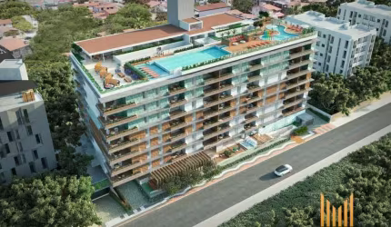 Apartamento com 3 quartos na praia de Camboinha