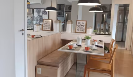 Apartamento de 2 quartos 1 suíte e vaga