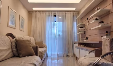 Apartamento 3 quartos frente mar
