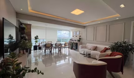 Atmos Greenville, 2 vagas cobertas, 1 suíte, climatizado, fino acabamento, 116m², gabinete, decorado, área de serviço. Agende sua visita!