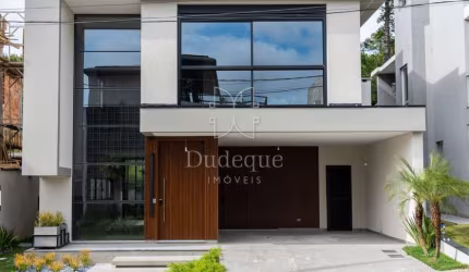 Casa em condomínio fechado com 3 quartos à venda na Rua Hermenegildo Luca, 101, Santa Felicidade, Curitiba, 308 m2 por R$ 3.280.000