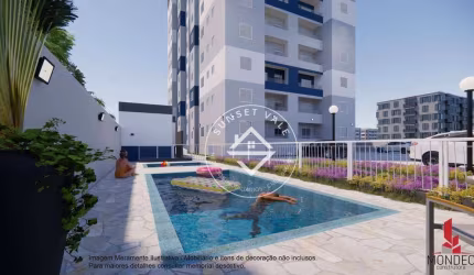 LANÇAMENTO EXCLUSIVO = Apartamento com 2 dormitórios à venda, 57 m² por R$ 333.000 - Jardim Santa Maria - Jacareí/SP