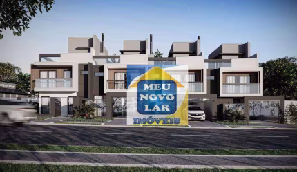 Sobrado com 3 dormitórios à venda, 183 m² por R$ 1.549.900,00 - Santa Felicidade - Curitiba/PR