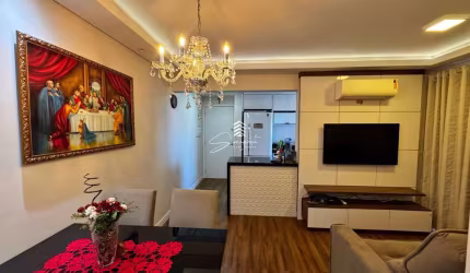 Apartamento mobiliado de 67m² no Residencial Ideal - Bairro Vila Independência