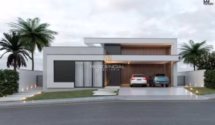 Casa Linear no Condomínio Vistadoro Aquaville em Divinópolis