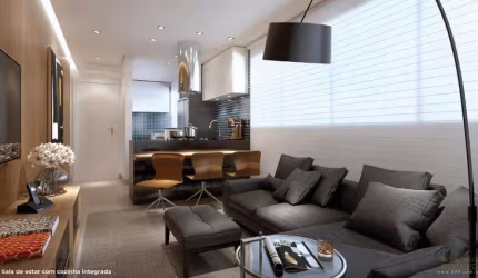 Apartamento à venda, no Pantheon Residence,  em Belo Horizonte, Barro Preto, com 1 quarto, 103,60m²