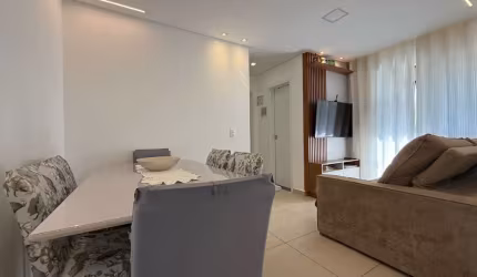 Apartamento semi mobiliado à venda em condomínio club
