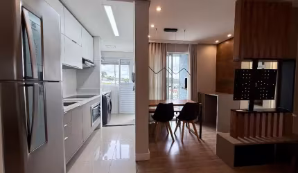 PORTEIRO FECHADA - APARTAMENTO 100% MOBILIADO NO ARISTOCRATA!