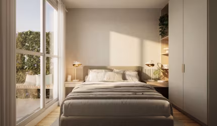 Apartamento 100% financiado há poucos minutos de Curitiba.
