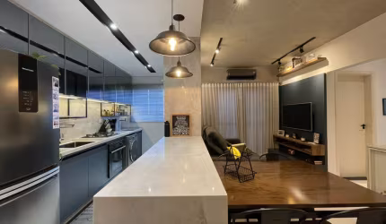 Apartamento dois dormitórios com suíte em Americana