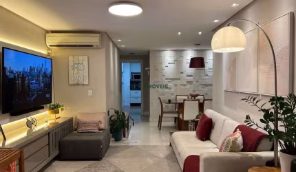 Apartamento contemporâneo no condomínio Premiere, jardim Aquarius