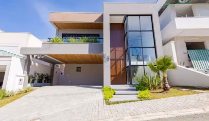 Casa em condomínio fechado com 3 quartos à venda na Rua Hermenegildo Luca, 101, Santa Felicidade, Curitiba, 316 m2 por R$ 2.740.000