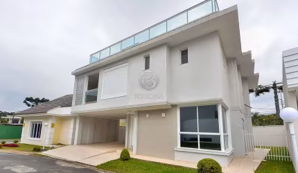 Casa em condomínio fechado com 4 quartos à venda na Rua Antônio Turíbio Teixeira Braga, 136, Santa Felicidade, Curitiba, 251 m2 por R$ 1.950.000