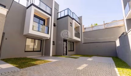 Casa em condomínio fechado com 3 quartos à venda na Rua Professor José Moscalewski, 506, Pilarzinho, Curitiba, 110 m2 por R$ 799.000