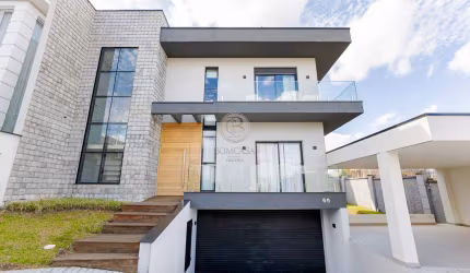 Casa em condomínio fechado com 4 quartos à venda na Rua Brazílio de Araújo, 341, Ecoville, Curitiba, 288 m2 por R$ 2.699.000