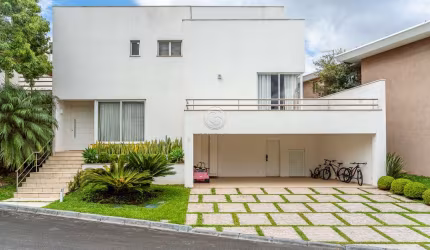 Casa em condomínio fechado com 3 quartos à venda na Rua Esídio Orlando Fabri, 158, Santa Felicidade, Curitiba, 333 m2 por R$ 2.830.000