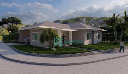 Casa com 3 dormitórios à venda, 126 m² por R$ 740.000 - Albuquerque - Teresópolis/RJ