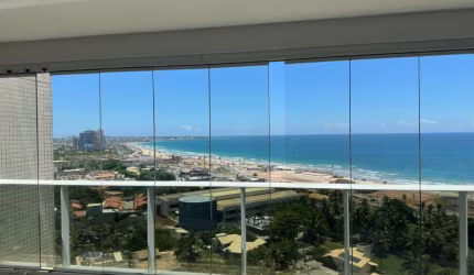 Lindo apartamento pronto para morar, vista mar da orla de pituaçu