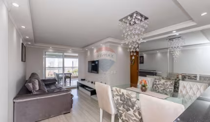 Apartamento Mobiliado em Vila Maria: 96m² de Conforto!
