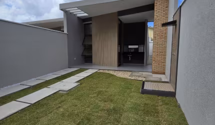 Casa em Messejana 116m² 3 suites 3 vagas - Jangurussu / Fortaleza-Ceará