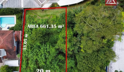 Terreno à venda, 661 m² por R$ 539.080,00 - Água Verde - Blumenau/SC