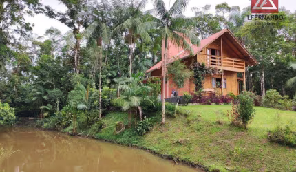 Chácara com 3 dormitórios, sendo 1 suíte à venda, 12762 m² por R$ 1.650.000 - Encano - Indaial/Santa Catarina