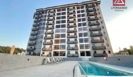 Apartamento mobiliado com 2 dormitórios à venda, 66 m² por R$ 540.000 - Centro - Blumenau/SC