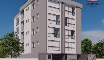 Apartamento com 2 dormitórios, sendo 1 suíte à venda, 60 m² por R$ 320.000 - Estados - Indaial/SC
