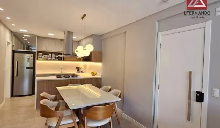 Apartamento  mobiliado com 3 dormitórios, sendo 2 suítes à venda, 106 m² por R$ 1.120.000 - Escola Agrícola - Blumenau/SC