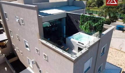 Cobertura mobiliada com 3 suítes à venda, 145 m² por R$ 1.950.000 - Mariscal - Bombinhas/SC