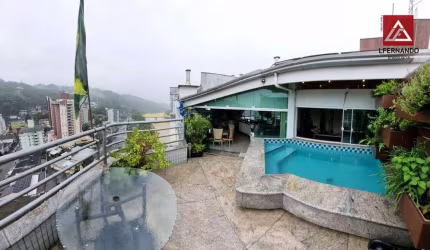 Cobertura com 3 dormitórios, sendo 1 suíte à venda, 188 m² por R$ 1.790.000 - Ponta Aguda - Blumenau/SC