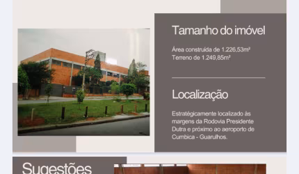 alugo excelente galpão 1226,50 Próximo 11962994190 luis