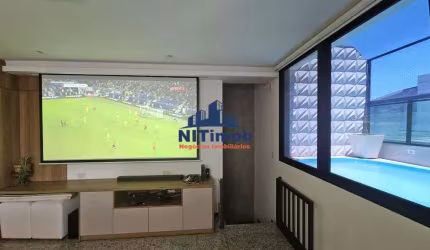 Cobertura à venda, 3 quartos, 2 suítes, 2 vagas, Charitas - Niterói/RJ