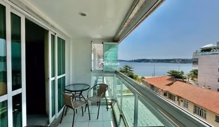Apartamento à venda, 3 quartos, 1 suíte, 2 vagas, Charitas - Niterói/RJ