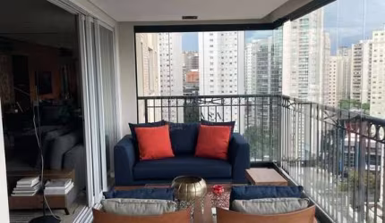 Apartamento Vila Nova Conceição - 3 suítes, escritótio e lazer completo