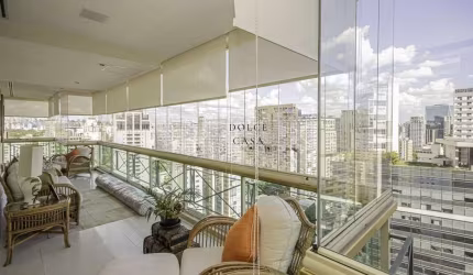 Apartamento no Jardim Europa -  vista 360° e varanda em todos os ambientes