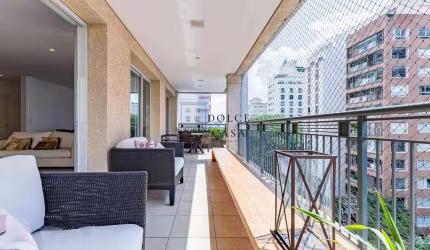 Apartamento no Jardim Paulista - 4 dorm. ampla varanda e ótimo lazer
