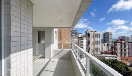 Apartamento com 2 dormitórios na Aviação, Praia Grande - SP