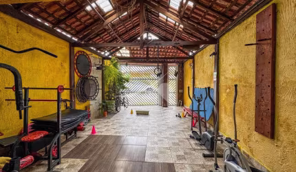 Casa com 3 quartos, Aviação, Praia Grande - R$ 650 mil, Cod: 11708