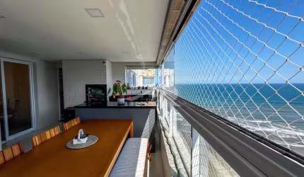 Apartamento com 3 quartos FRENTE MAR no Caiçara em Praia Grande