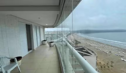 Apartamento FRENTE MAR com 3 quartos, Boqueirão - Praia Grande