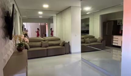 Apartamento mobiliado térreo com garden  2 quartos sendo 1 suíte