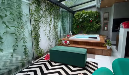 Casa em condomínio mobiliado com 3 quartos sendo 1 suíte