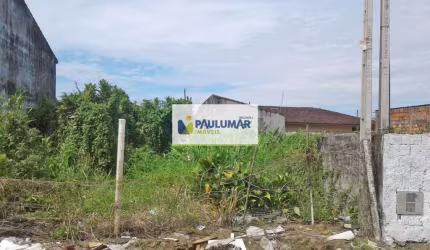 Terreno, Vila Vera Cruz, Mongaguá - R$ 85 mil, Cod: 829258
