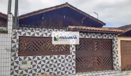 Casa com 2 dorms, Vila Anhanguera, Mongaguá - R$ 330 mil, Cod: 832141