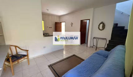 Sobrado de Condomínio com 2 quartos, Balneário Santa Eugênia, Mongaguá - R$ 190 mil, Cod: 833096