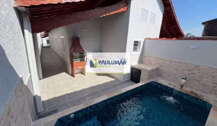 Casa com 3 quartos, Balneário Plataforma, Mongaguá - R$ 409 mil, Cod: 833131